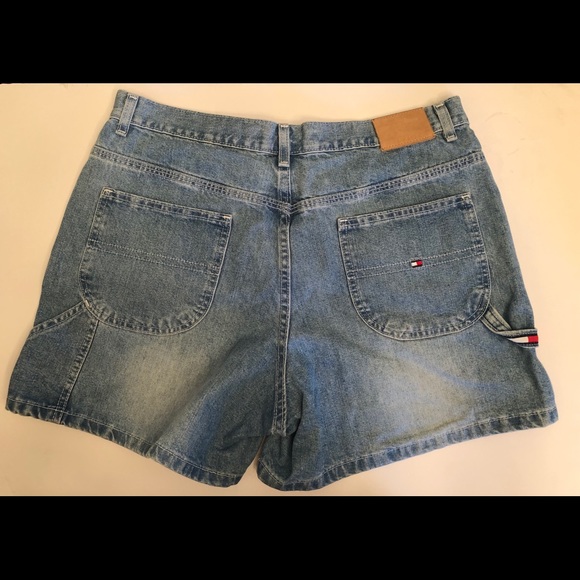 tommy hilfiger denim shorts womens